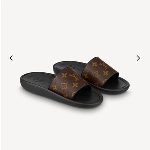 Louis Vuitton Sunbath Flat Mule shoe sandle size 39